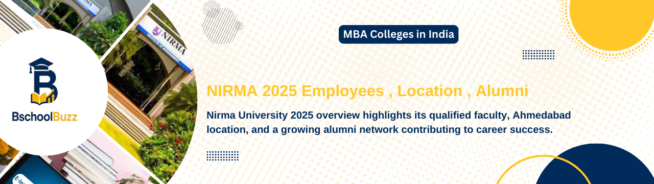 NIRMA 2025 Employees, Location, Alumni