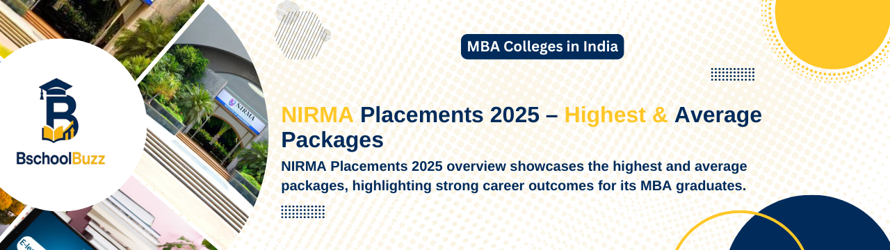 Nirma Placements 2025 - Highest & Average Packages