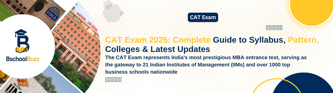 CAT Exam 2025: Complete Guide to Syllabus, Pattern, Colleges & Latest Updates