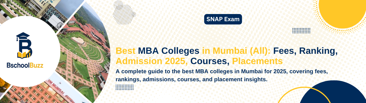 Best MBA Colleges in Mumbai (All): Fees, Ranking, Admission 2025, Courses, Placements