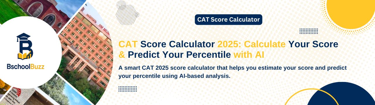 CAT Score Calculator 2025: Calculate Your Score & Predict Your Percentile with AI