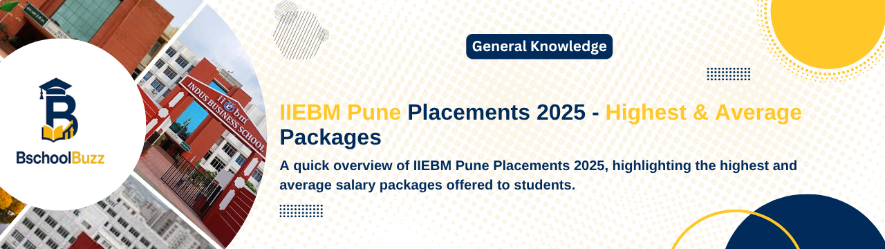 IIEBM Pune Placements 2025 - Highest & Average Packages