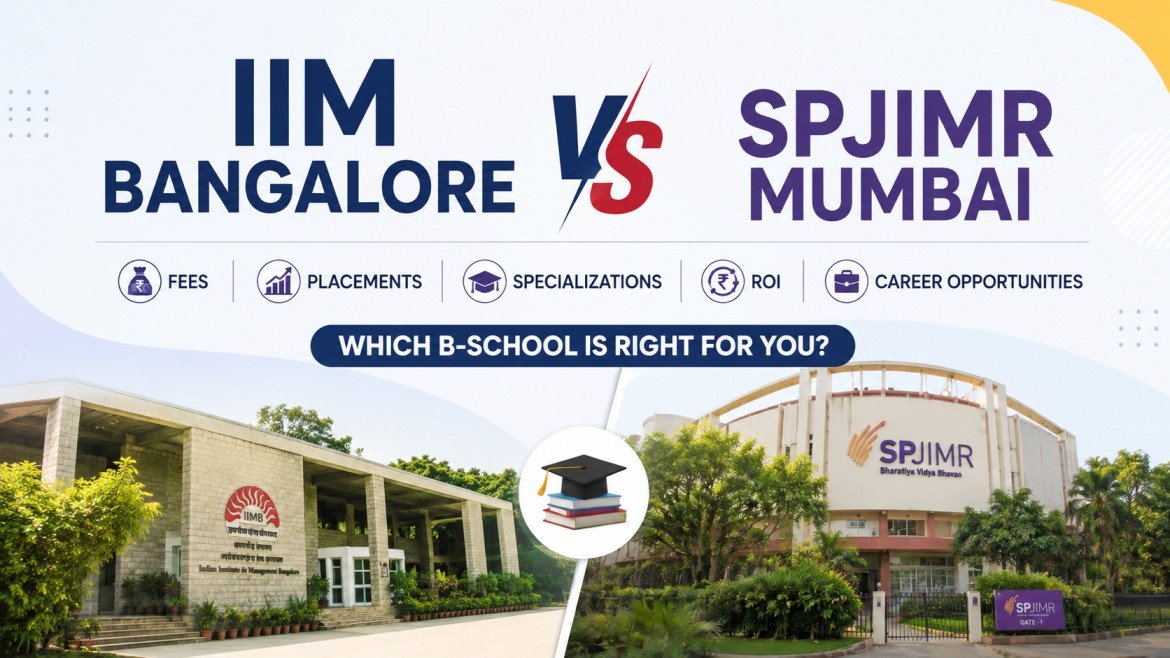 IIM Bangalore vs SPJIMR Mumbai: Fees, Placements, Specializations, ROI and Career Opportunities