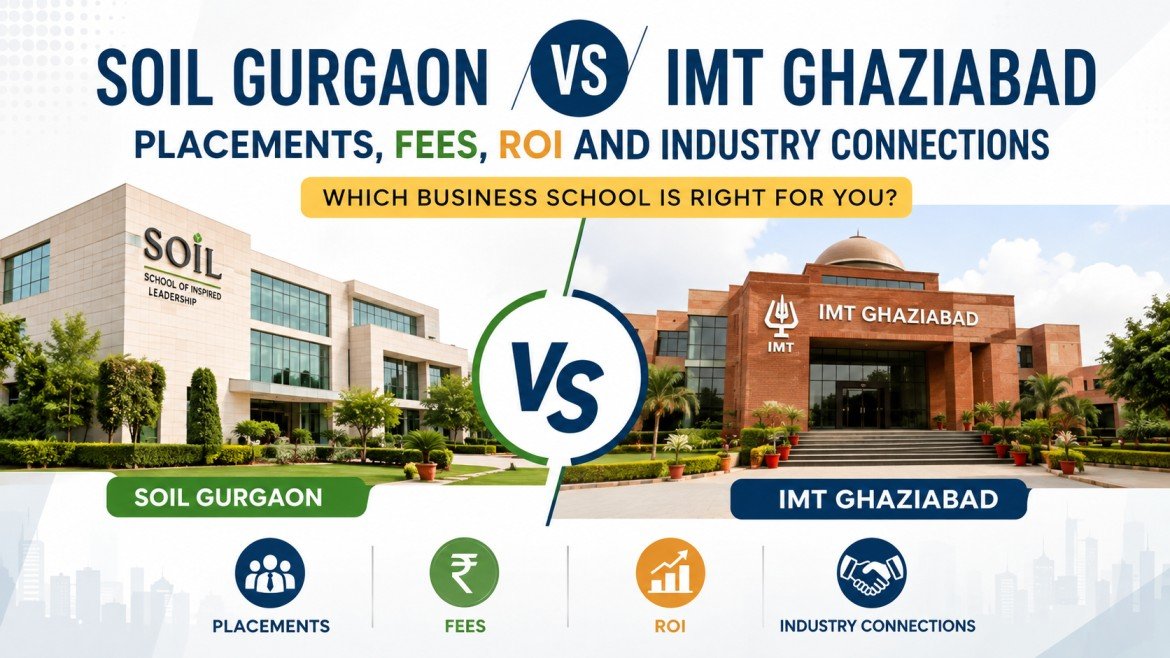 SOIL Gurgaon vs IMT Ghaziabad: Placements, Fees, ROI and Industry Connections