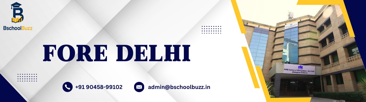 FORE School of Management (FORE Delhi)