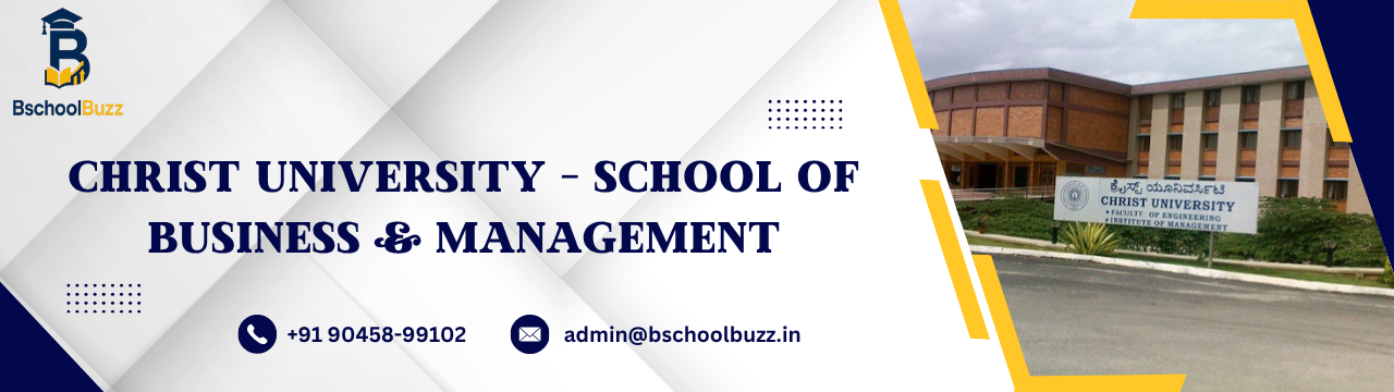 Christ University – School of Business & Management